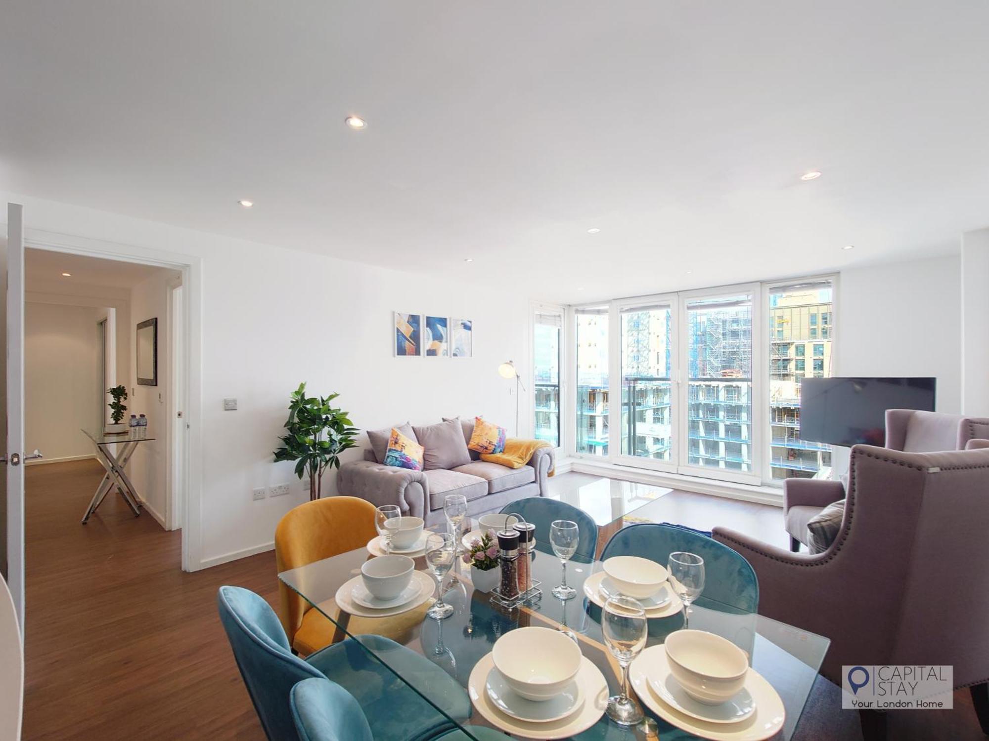 Deluxe Two Bed Apartment By London Excel & O2 Kültér fotó