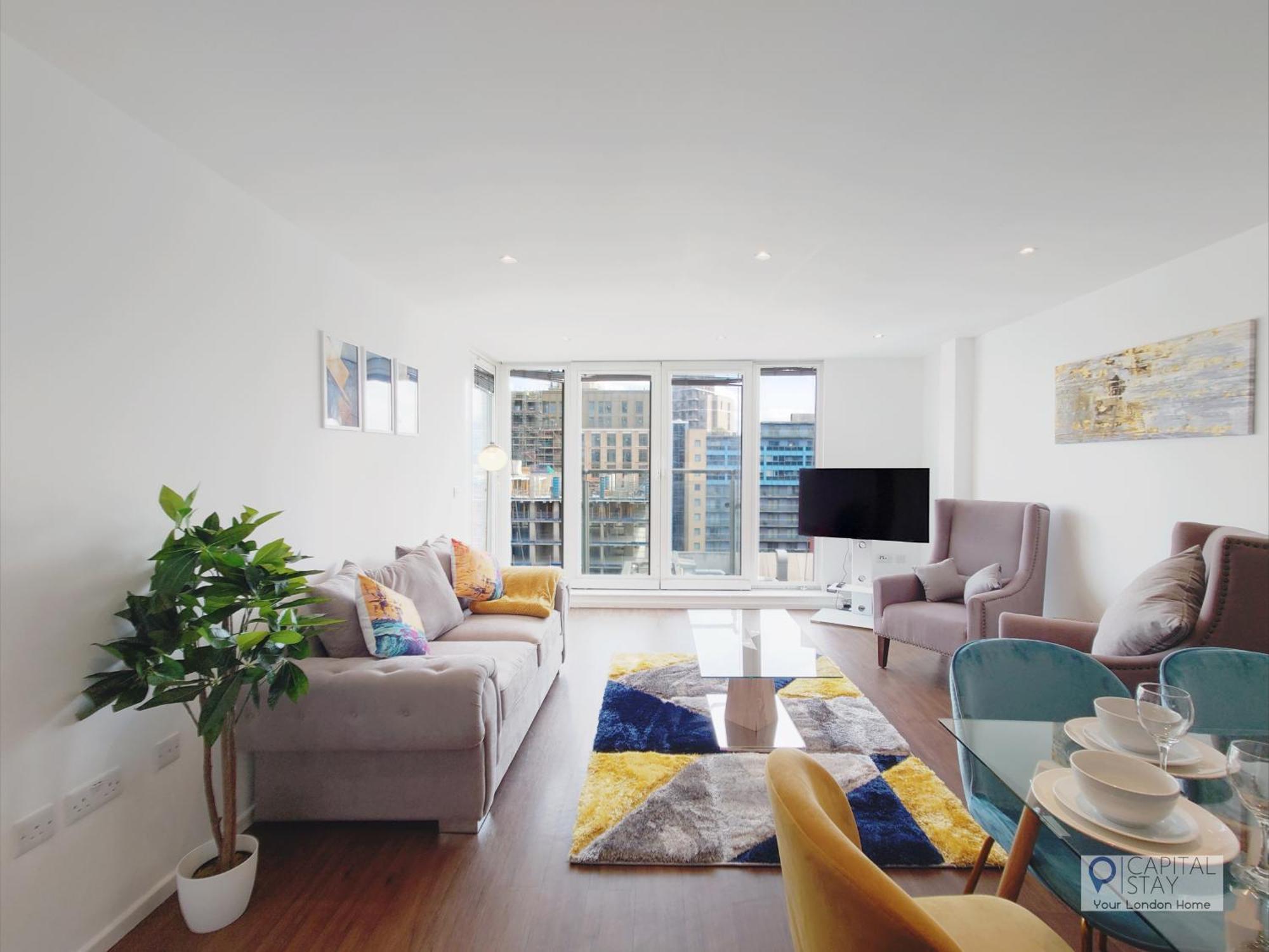 Deluxe Two Bed Apartment By London Excel & O2 Kültér fotó