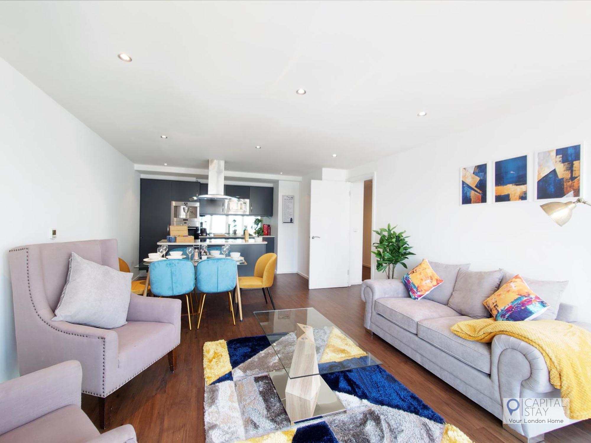 Deluxe Two Bed Apartment By London Excel & O2 Kültér fotó